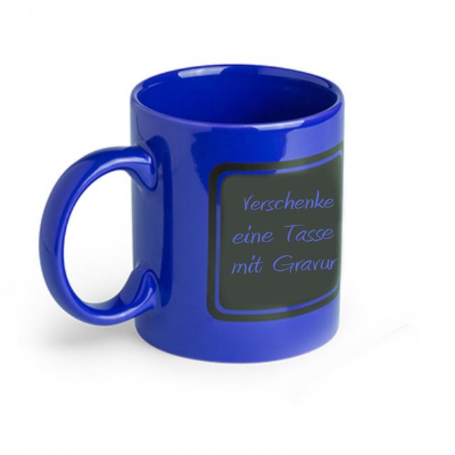 Becher mit Gravur gestalten