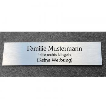 selbstklebendes Haust�rschild 