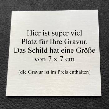 selbstklebendes Haust�rschild 