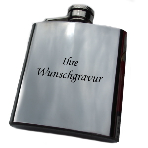 Flachmann mit Gravur in klein 