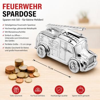 Zilverstad Feuerwehr-Spardose