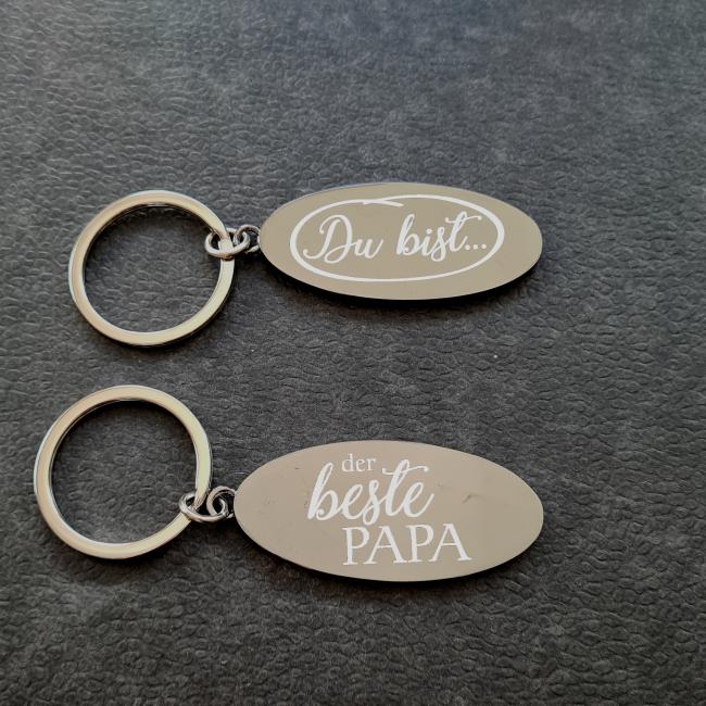 GILDE Schl�sselanh�nger. Du bist der beste Papa Schl�sselanh�nger