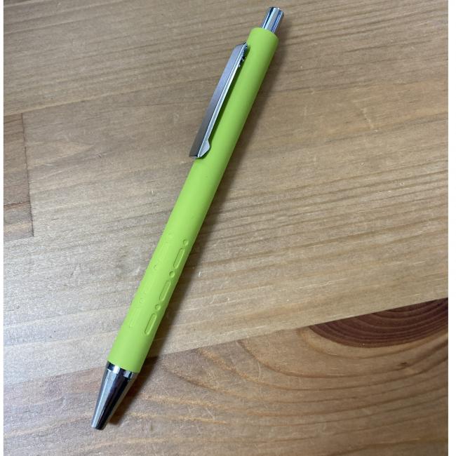 Kugelschreiber mit Gravur, gr�n softtouch
