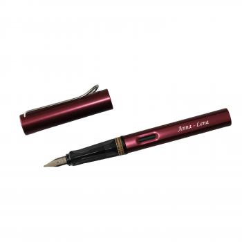LAMY AL-star F�llhalter dunkelviolett mit Wunschgravur