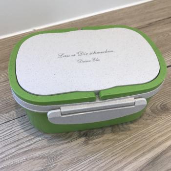 Gr�ne Box mit Gravur
