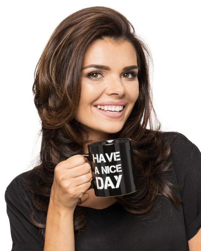 Lustiger Becher HAVE A NICE DAY Mittelfinger Becher