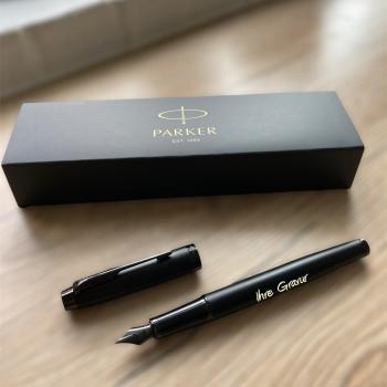 Parker F�llfederhalter m. Gravur nach Wunsch mit Etui
