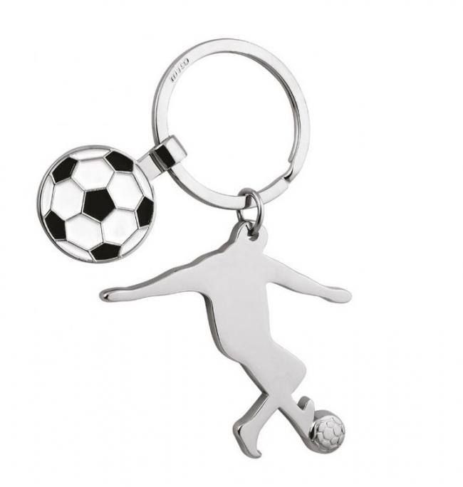 SCHL�SSELANH�NGER FUSSBALLER mit GRAVUR Fussball gravieren lassen