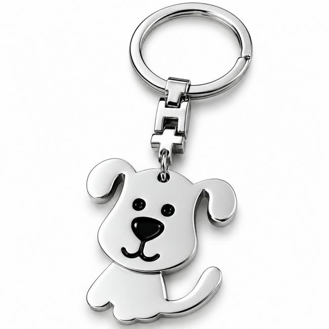 Schl�sselanh�nger Hund mit individueller Gravur � pers�nliches Geschenk