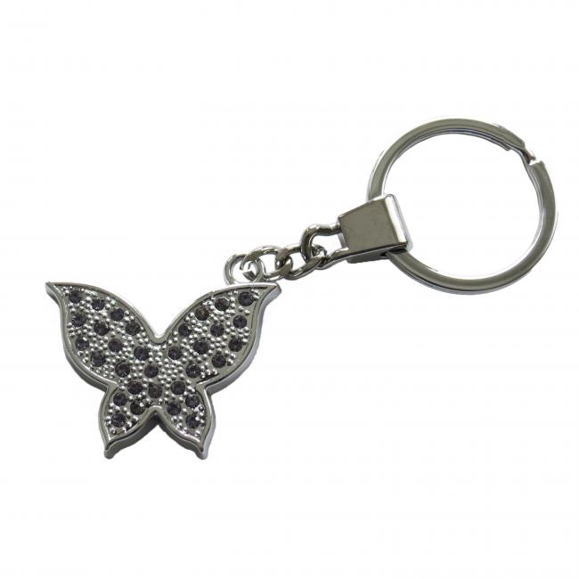 Schl�sselanh�nger Schmetterling inkl. GRAVUR nach Wunsch
