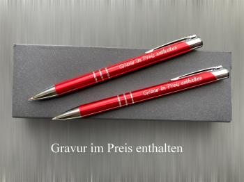Schreibset Kugelschreiber und Bleistift personalisieren