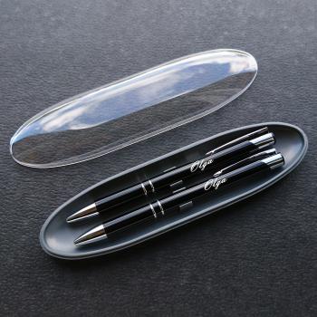 Schreibset Kugelschreiber und Bleistift personalisieren