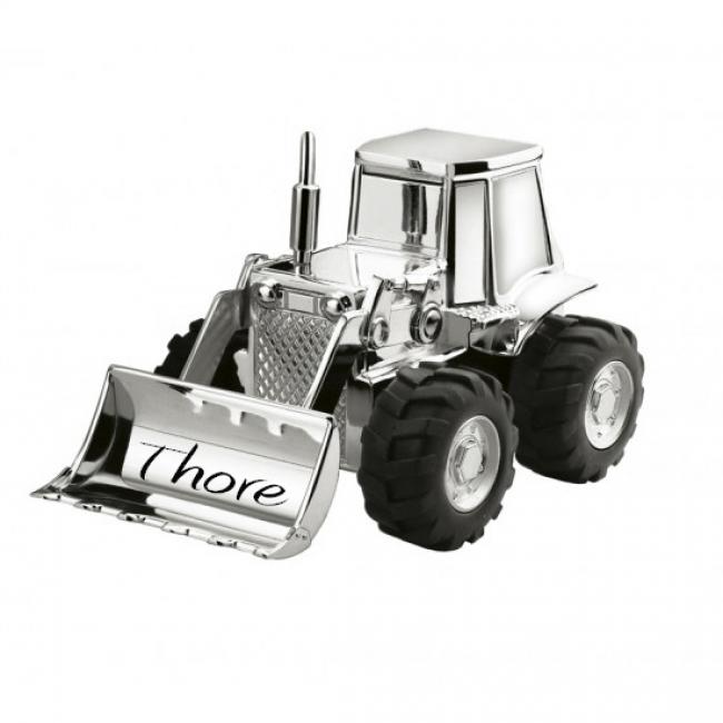 Spardose Trecker / Traktor mit individueller Gravur verschenken