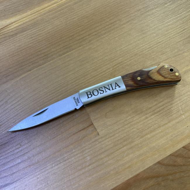 Taschenmesser mit eigenem Namen